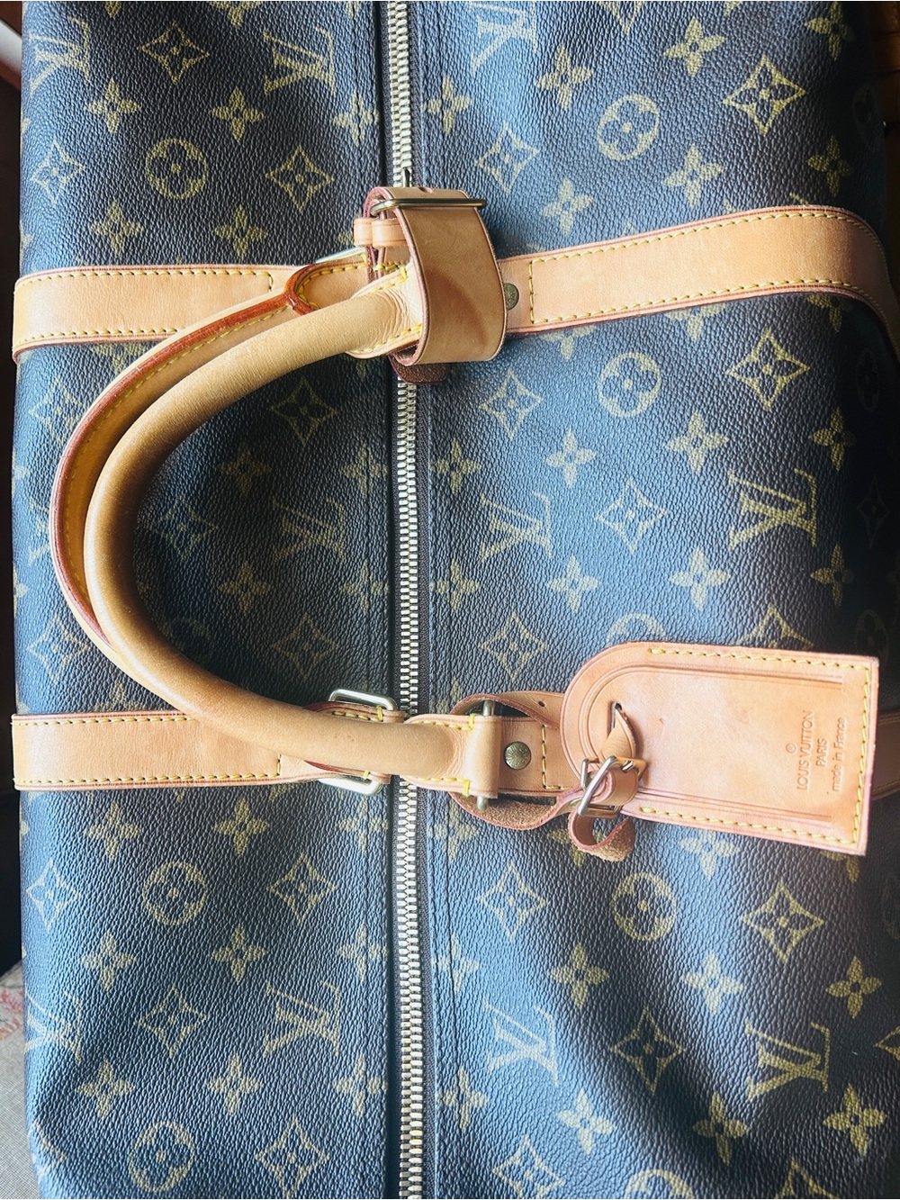 Louis Vuitton Keepall Bandouliere 60 in Monogram canvas - Picture 7 of 16